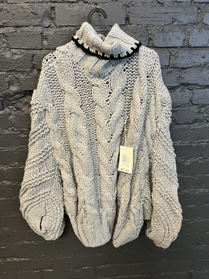 Knit sweater