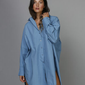 Boyfriend Long DENIM BLUE