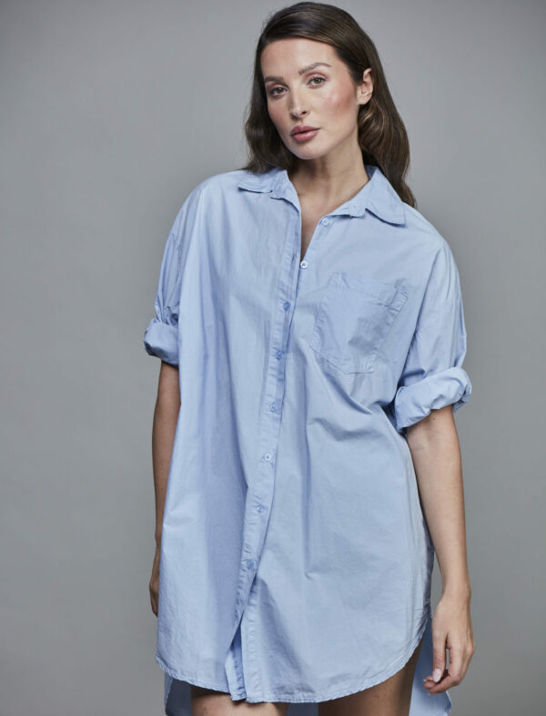 Boyfriend Long LIGHT BLUE