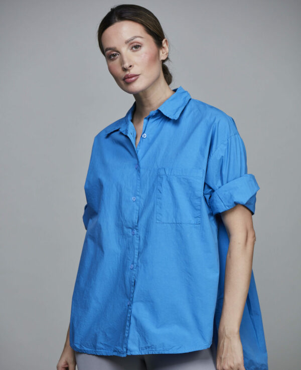 Boyfriend Short Greek Blue
