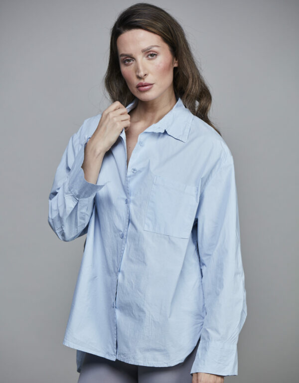 Boyfriend Short Light Blue