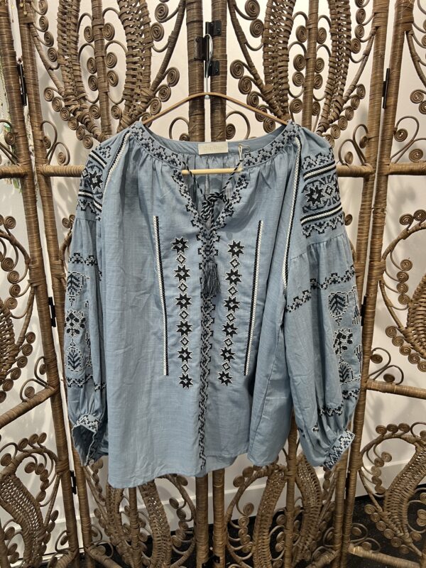 Sample Sale Santorini Blouse