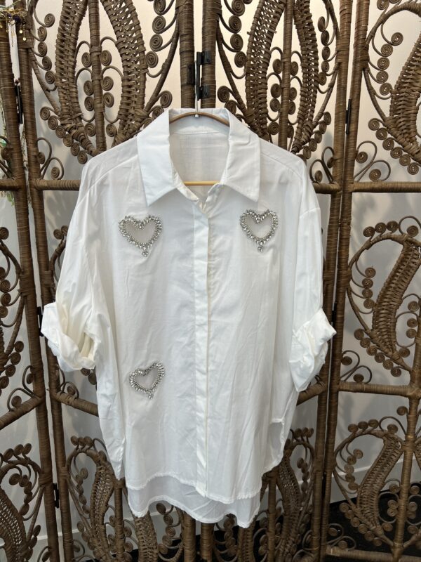 Sample Sale Shirt heart diamond