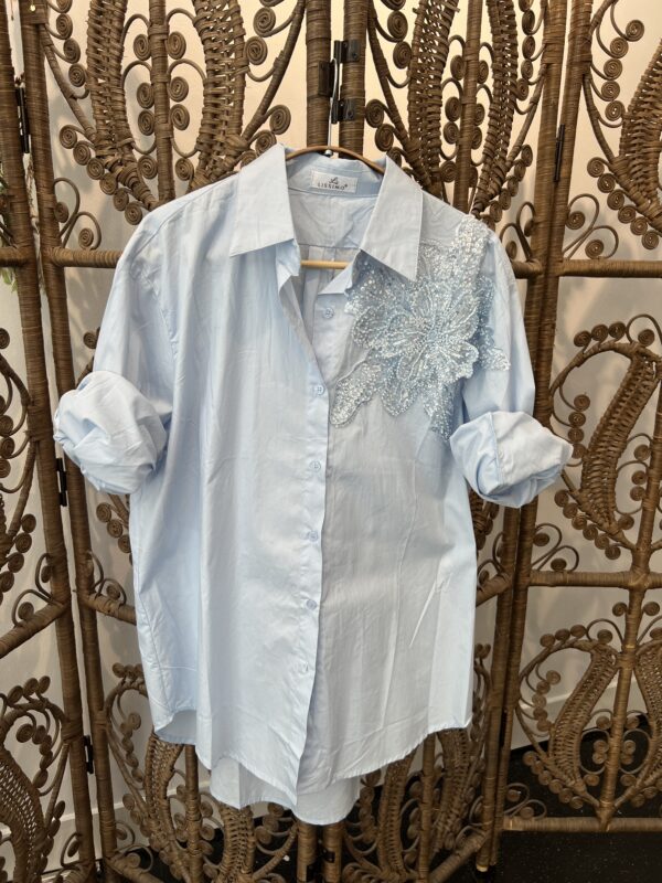 Sample Sale Shirt with flower
