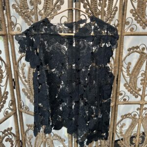 Sample Sale Lace top Black