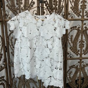 Sample Sale Lace top White