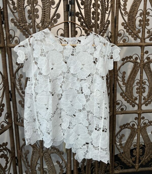 Sample Sale Lace top White