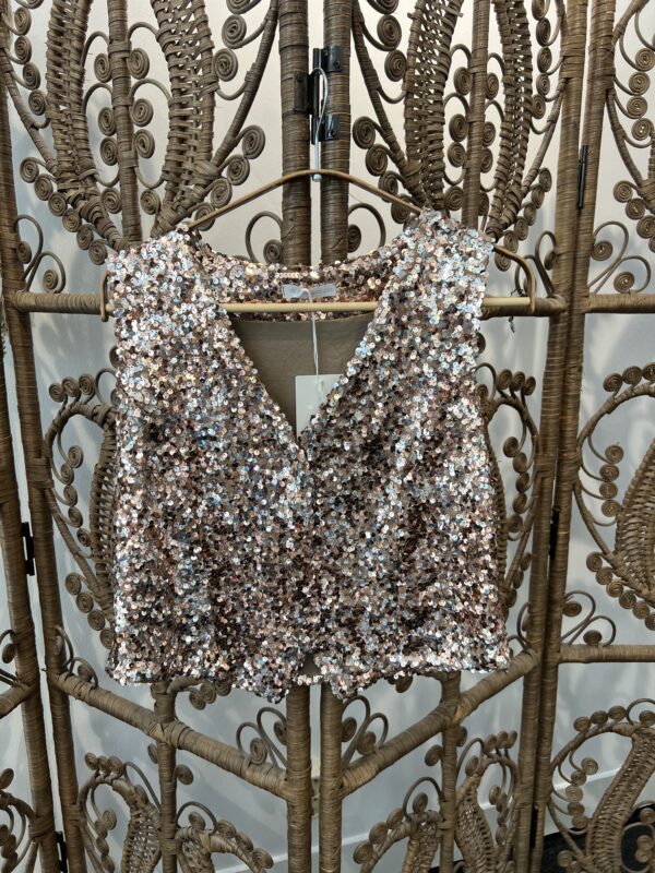 Sample Sale Paljett Vest