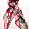 Silk Print Scarf - Image 3