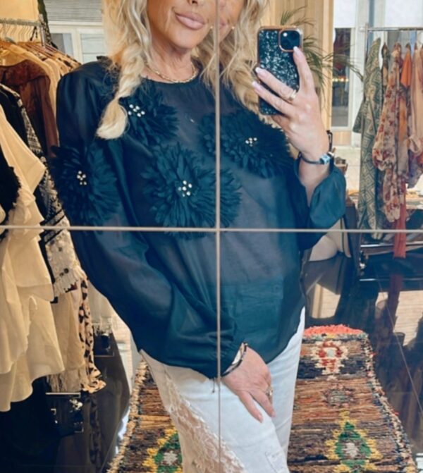 BLOUSE WITH DETAILS