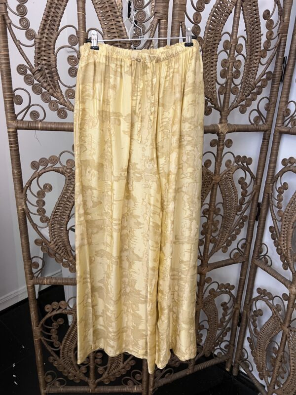 Sample Sale silk trousers