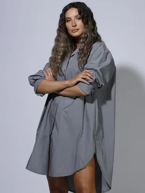 BOYFRIEND LONG GREY