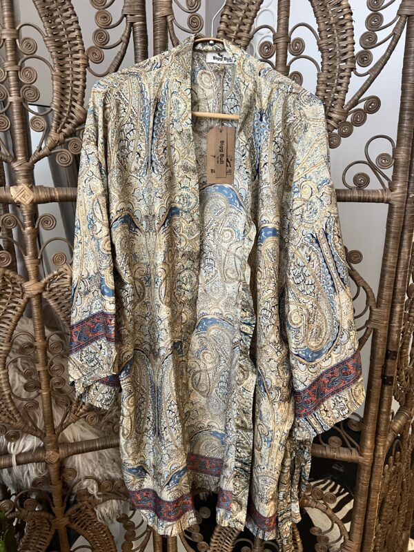 A Sample Sale Silk kaftan, 1 left