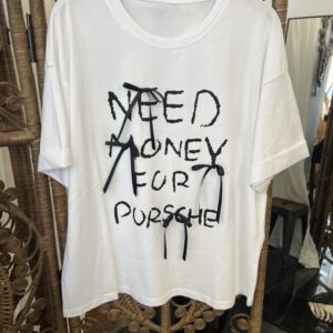 1 A Sample Sale t shirt, 1 left
