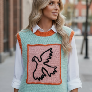 Birdy Vest Turquoise