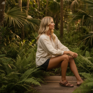 Amanda blouse with brodery