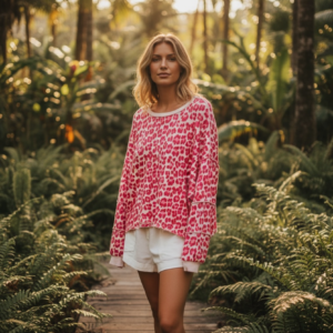 Leo Pink Sweater