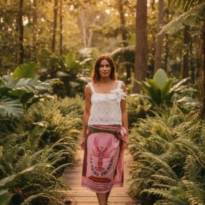 LILY SKIRT ROSE